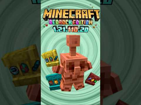 Майнкрафт 1.21.9 НОВЫЕ ПОЛКИ И МЕДНЫЕ СТАТУЭТКИ #minecraft #shorts