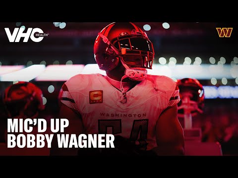 Bobby Wagner Mic'd Up for Commanders vs. Buccaneers | NFL Wild Card Round | Washington Commanders