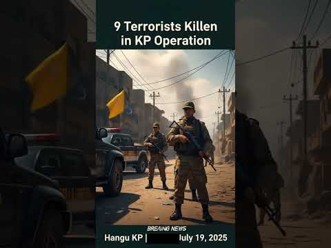 9 terrorists killed in KP operation, DPO injured but stable. 💥🇵🇰 #shorts #news #short
