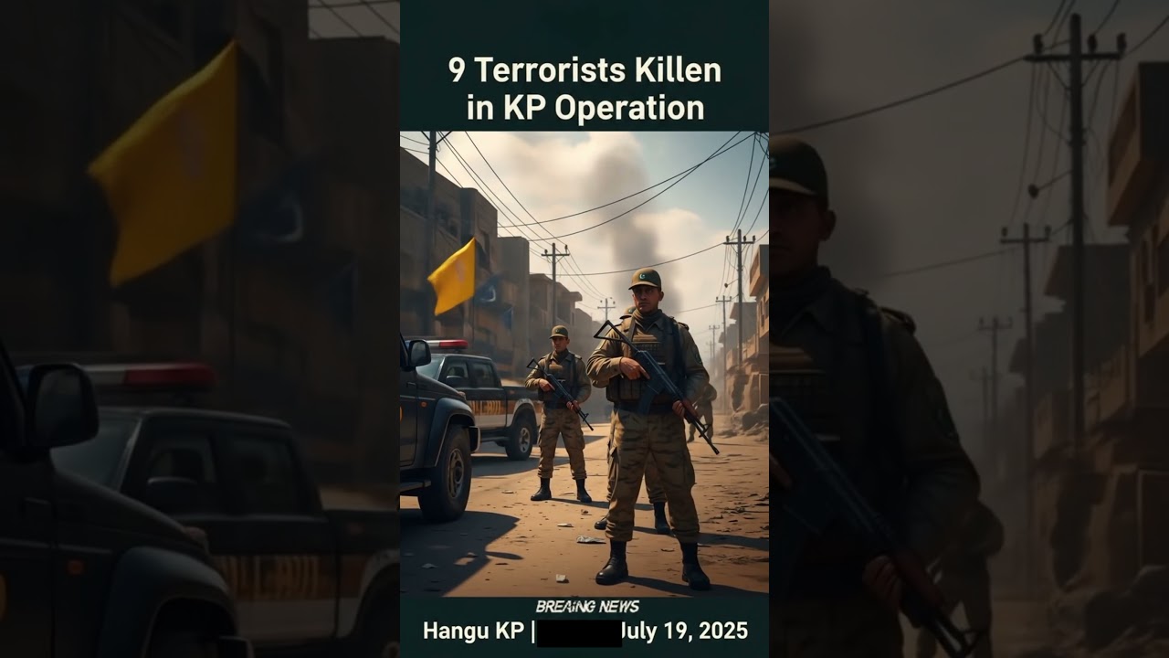 9 KP Security Operation Eliminates 9 Terrorists; DPO Injured but Stable 🚨