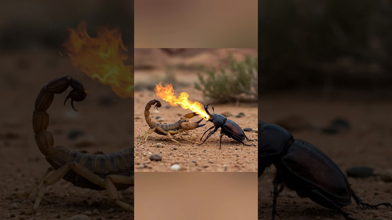 Bombardier vs. Scorpion Beetle Emperors 🐞