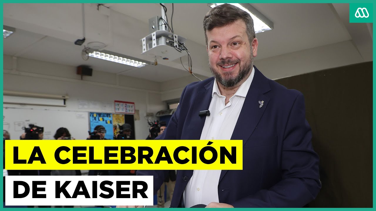 Johannes Kaiser celebra el triunfo de José Antonio Kast