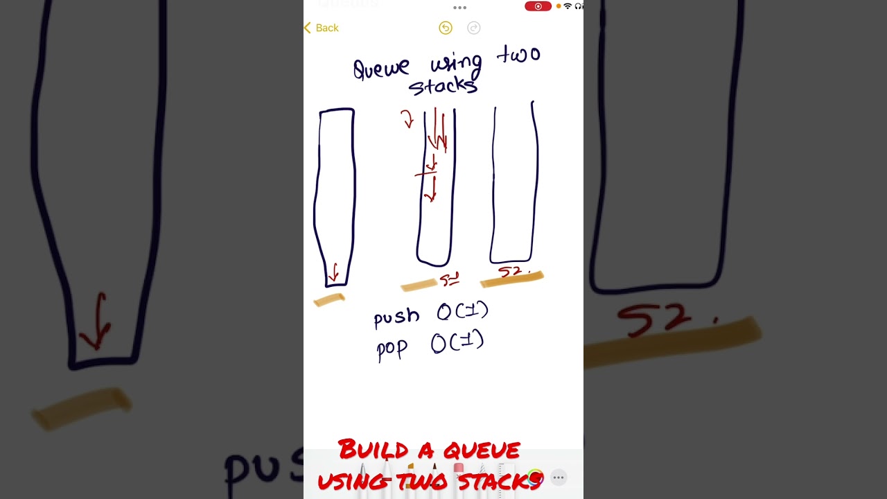 Build a Queue Using Two Stacks π§±