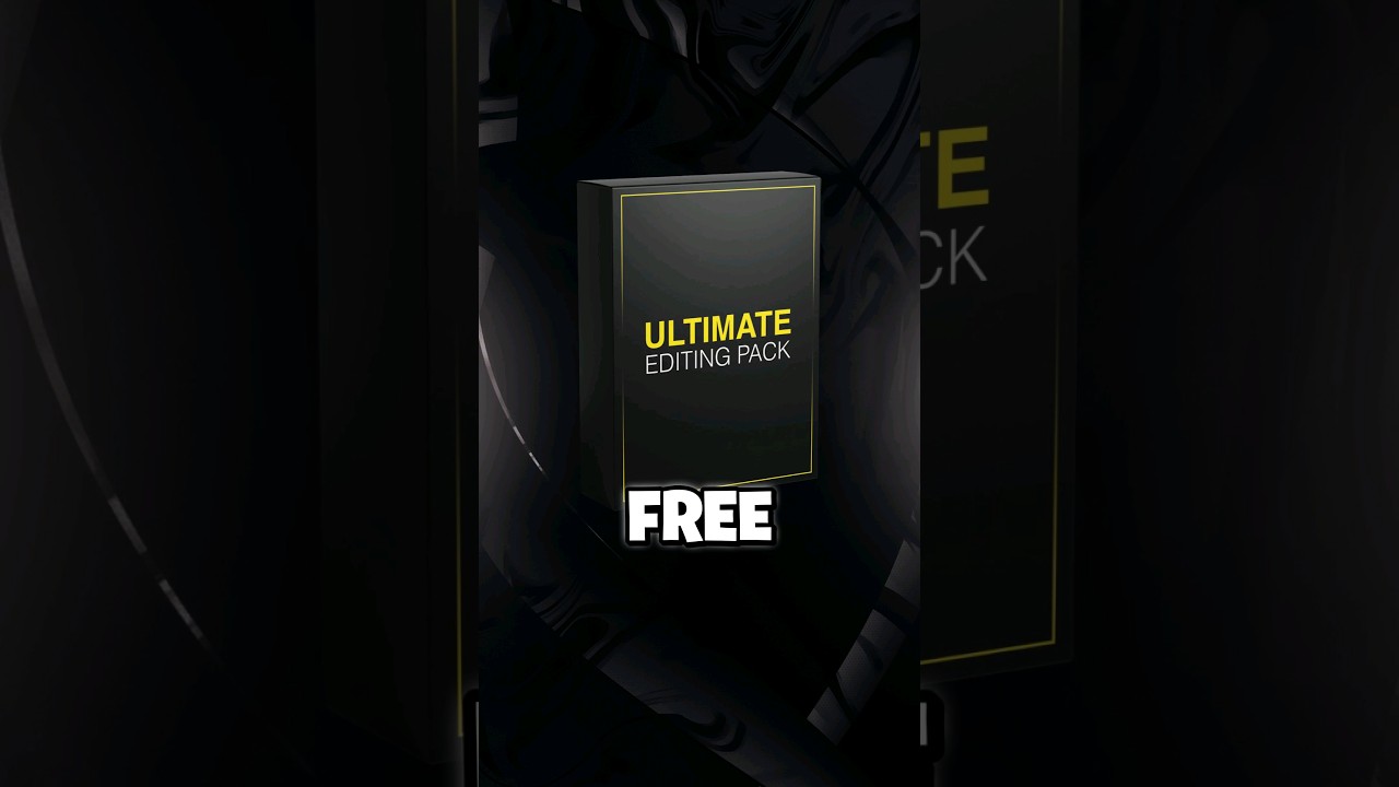 Free Editing Pack 2024 for PC & Android 🎬