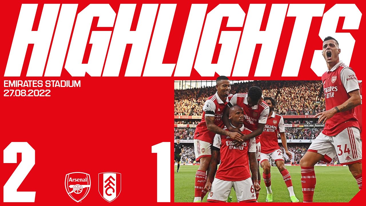 Arsenal Beat Fulham 2-1, Extending Winning Streak to 4 🏆