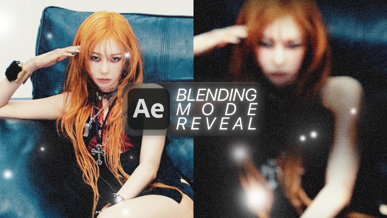 blending mode reveal | after effects tutorial