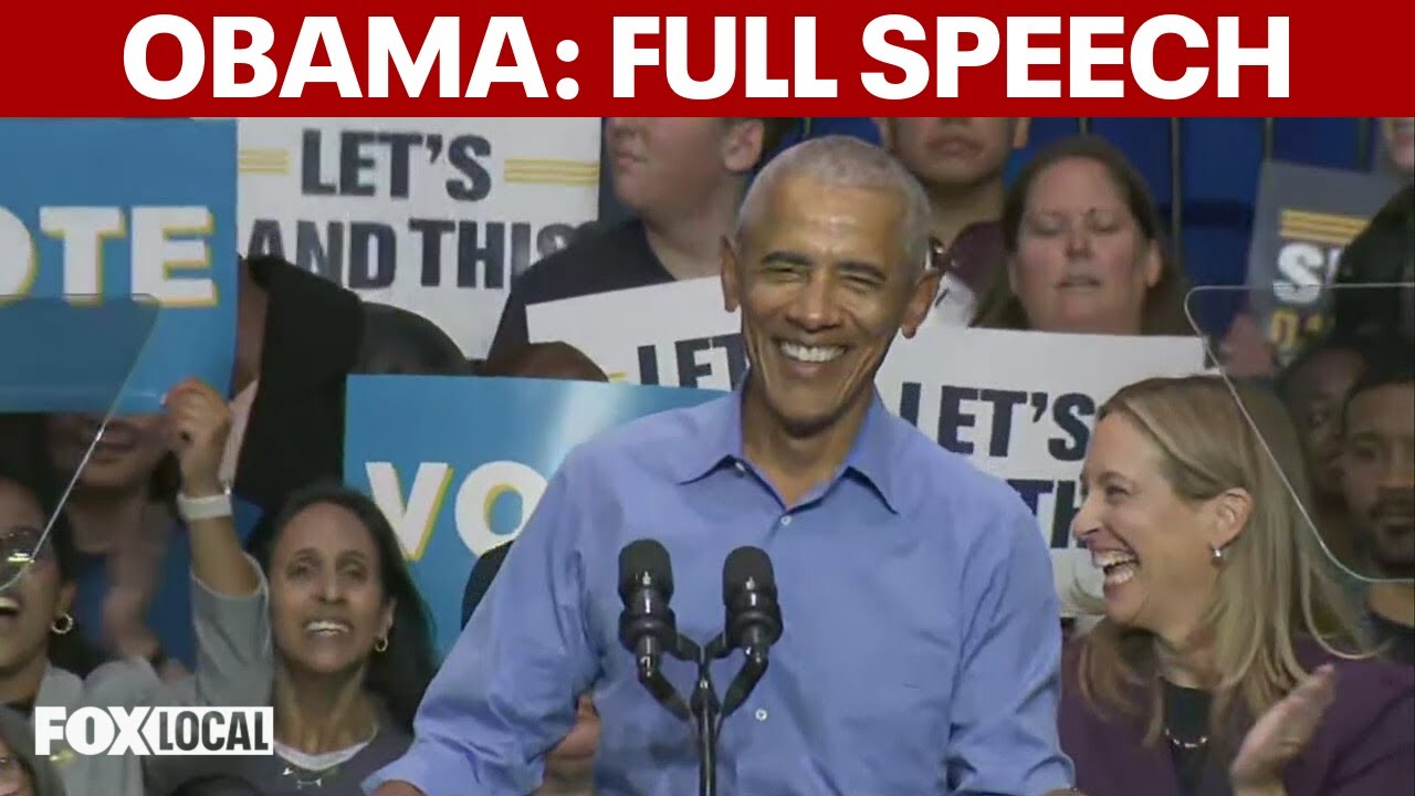 Barack Obama Endorses Mikie Sherrill at NJ Rally 🇺🇸