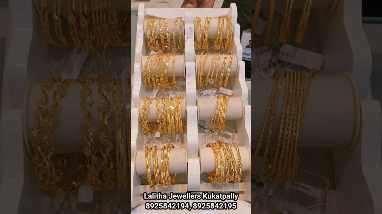 8g Dailywear & Office Bangles from LalithaJewellers