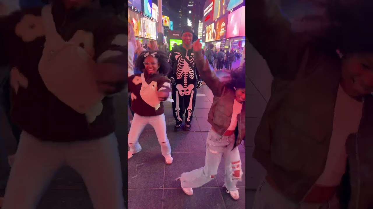 Strangers Dancing in Times Square – You Won't Believe What Happens! 🎶
