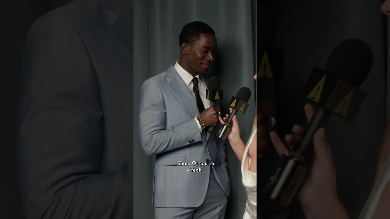 Damson Idris & Amelia Dimoldenberg Reunite at Gala 🎉