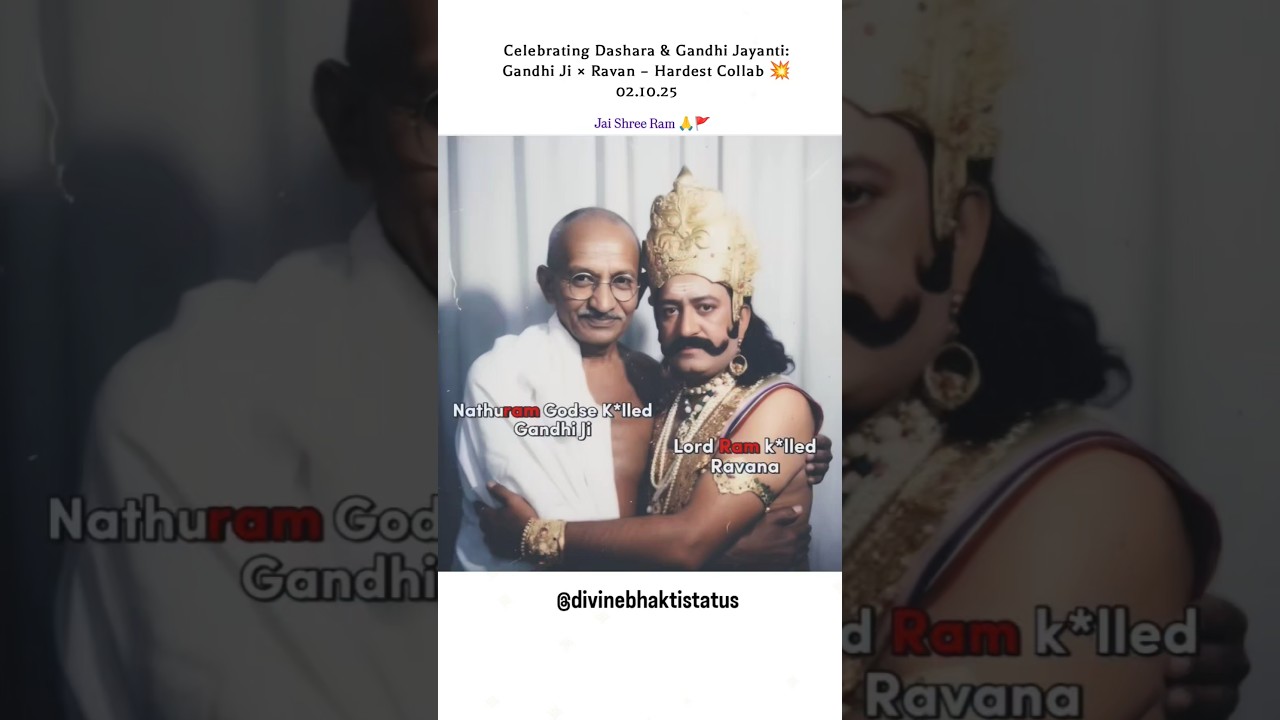 Hardest Collab for Gandhi Jayanti & Dussehra ✨