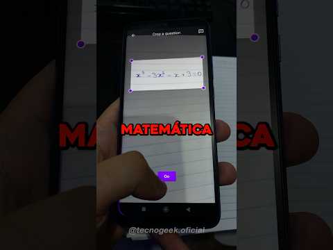 I.A que ESCANEIA e RESOLVE questões de MATEMÁTICA!!! 😱