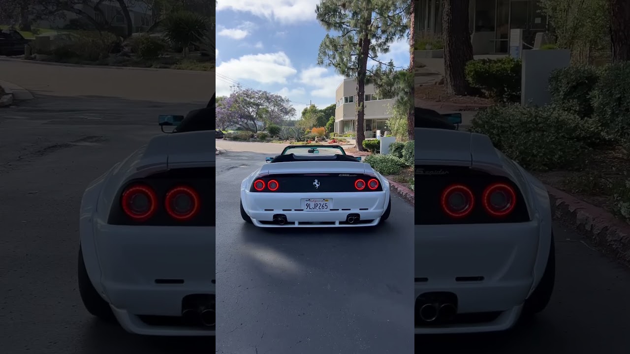 Liberty Walk F355 Slammed! 🚗