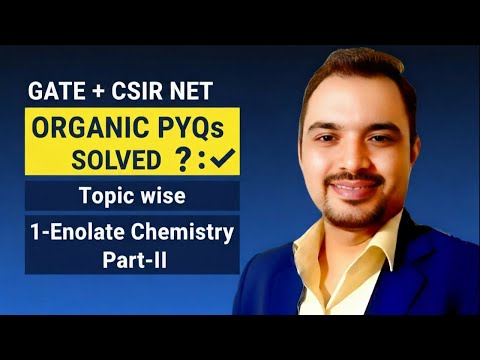 🎯 Master Enolate Chemistry with Solved Previous Year Questions!