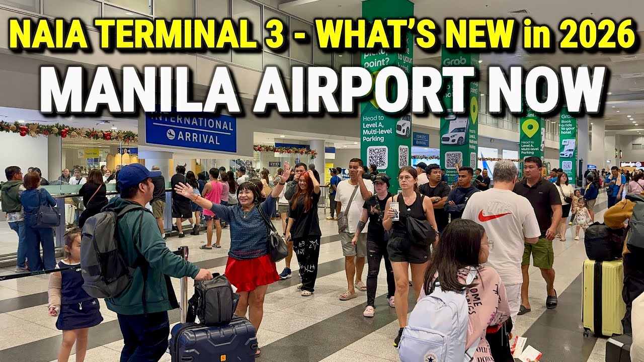 NAIA Terminal 3 Food Court & Restaurant Update 2026 🇵🇭