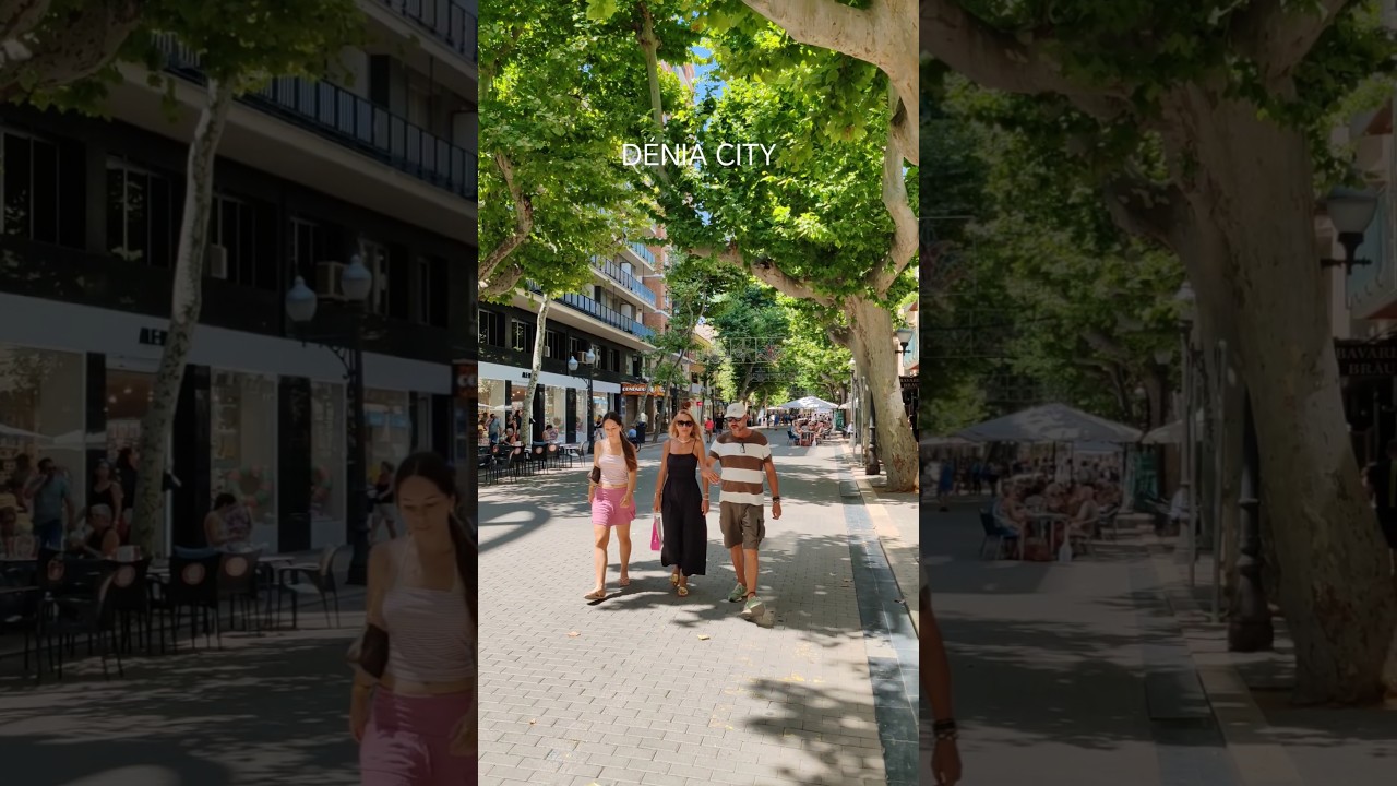 Enjoy a Peaceful Summer Stroll Through Denia's Charming City Center ☀️