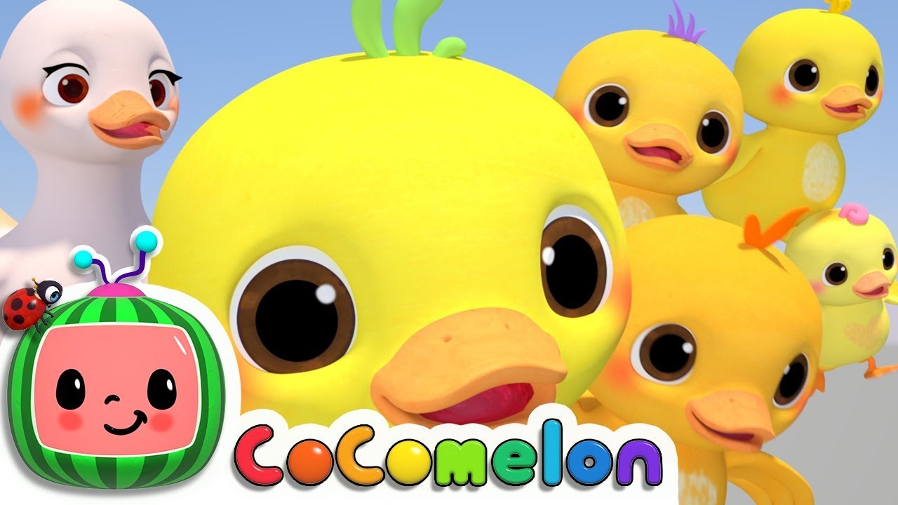 Five Little Ducks | CoComelon Nursery Rhymes 🦆