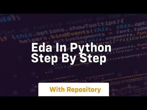 eda in python step by step