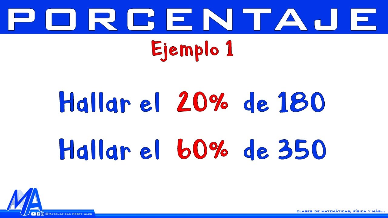 Cómo calcular el porcentaje de un número 📊