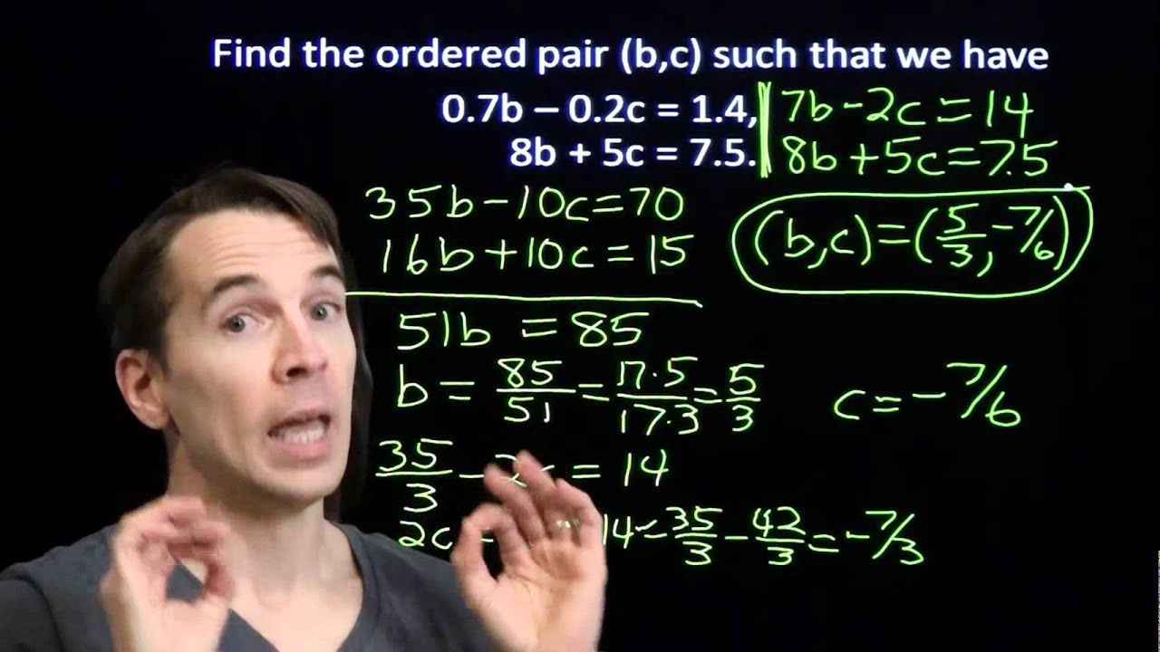 Art of Problem Solving: Solving Systems with Elimination (Part 2)