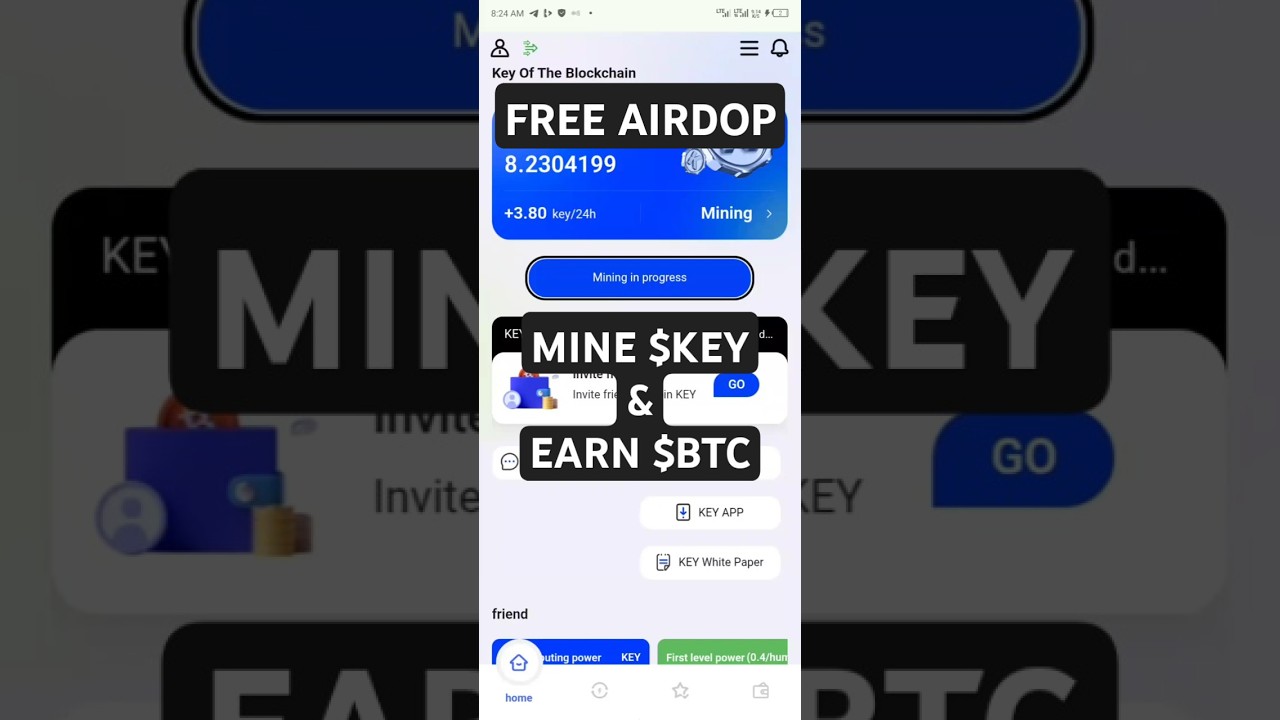 Key Blockchain: Mine $KEY and Earn Bitcoin with Ongoing Airdrop 2025