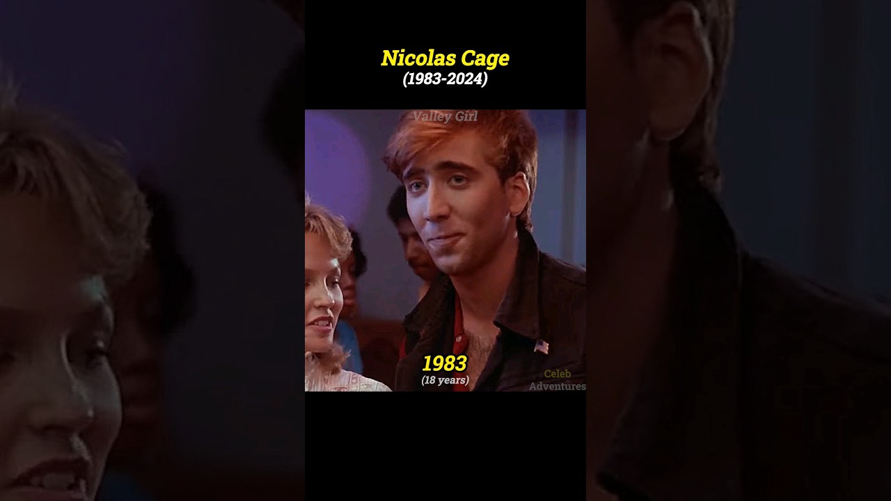 Nicolas Cage's Acting Journey (1983-2024) 🎬
