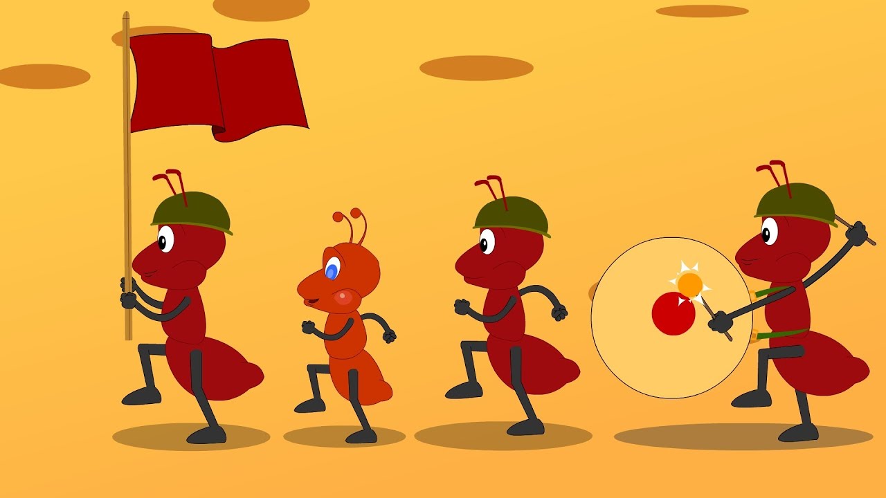The Ants Go Marching Song | Kids' Favorite 🐜
