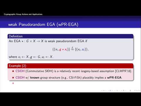 Cryptographic Group Actions and Applications