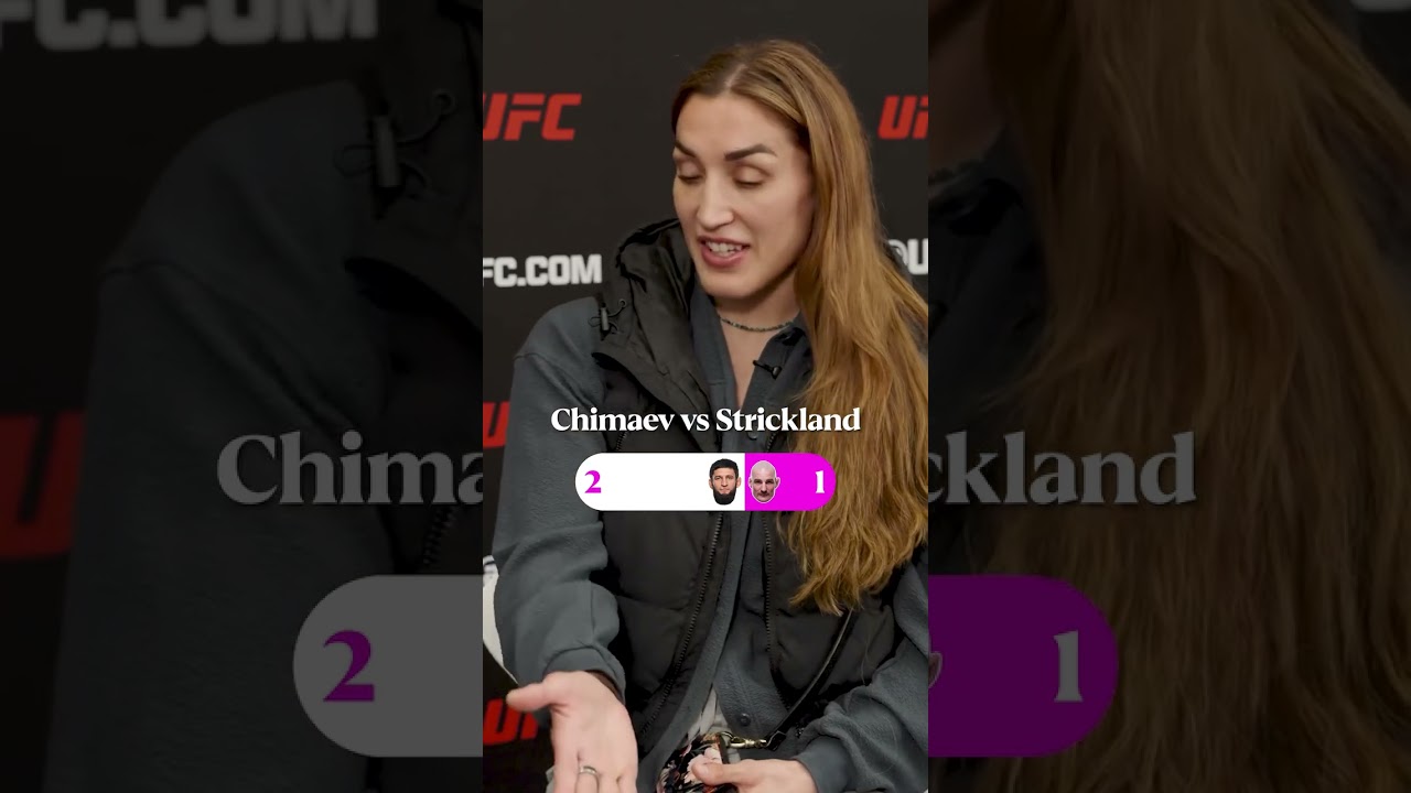 UFC Fighters Predict Chimaev vs. Strickland 🔮