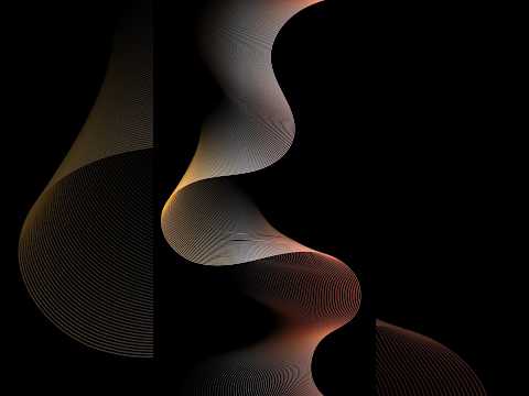 Create Amazing Gradient Line Effect In Illustrator With Blend Tool #graphicdesign #illustrator #3d