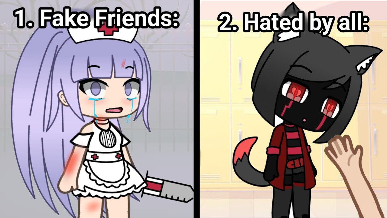 TOP 5 Top 5 Gacha Life Glitches with Dark Stories 😰