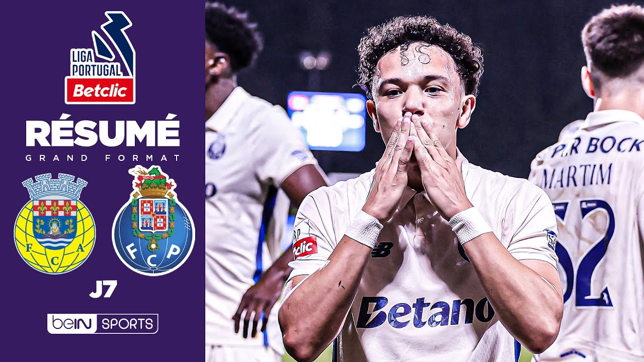 FC Porto écrase Arouca 4-0 avant le choc contre Benfica ⚽