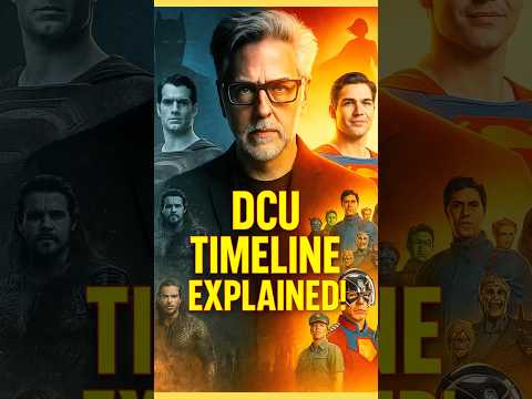 JAMES GUNN’s DCU Timeline Explained in 60 Seconds!  #superman #dcu