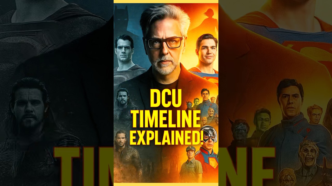 James Gunn’s DCU Timeline Explained in 60 Seconds! 🚀