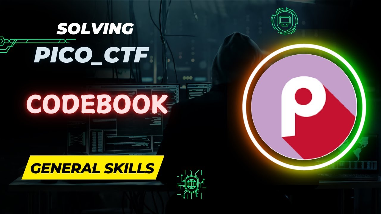 picoCTF Codebook Challenge Walkthrough 🔑 | Master Your General Skills