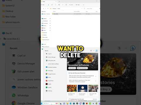 Deleting files that has refused to delete#pctips #tipsandtricks #pctipsandtricks #shorts #pc #pcs