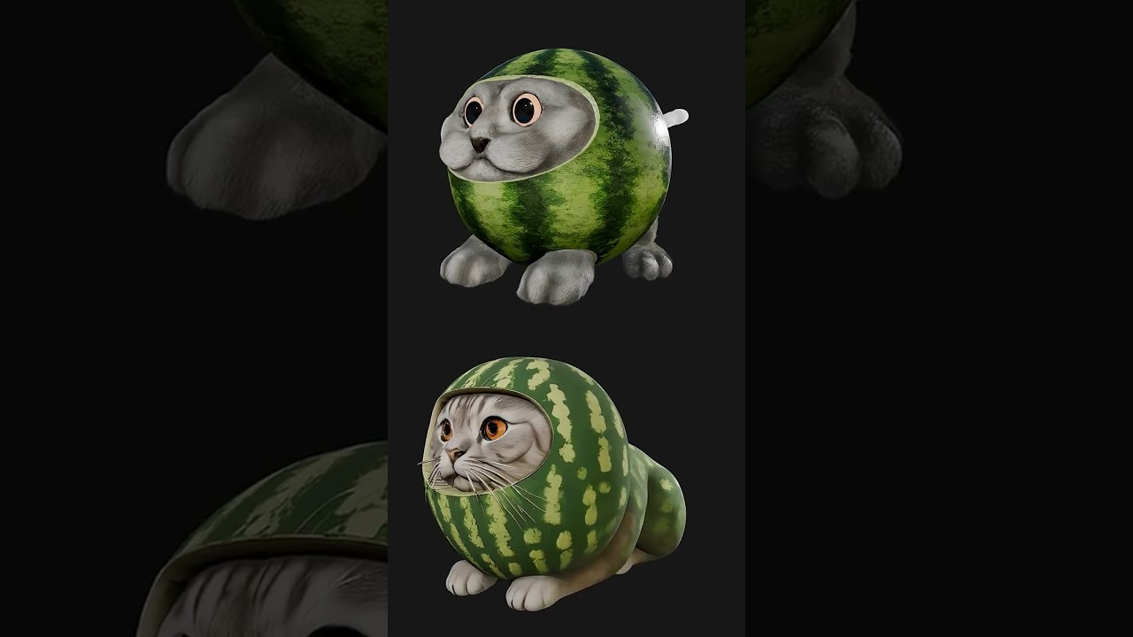 Нейросеть против 3D-художника в Blender 🎨