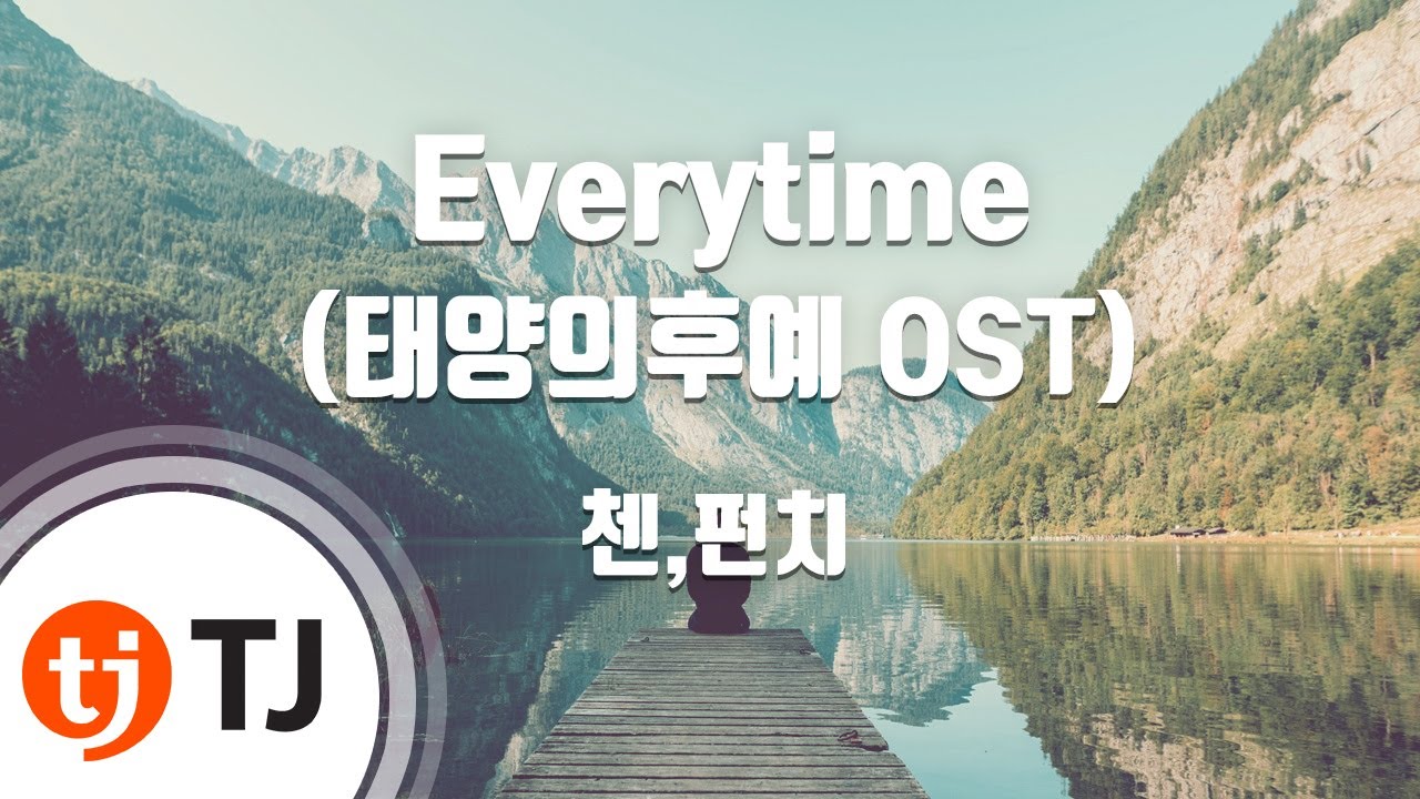 TJ노래방 Everytime(태양의후예OST) - 첸,펀치 🎶