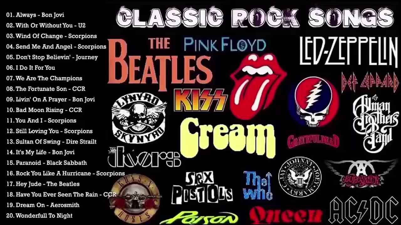 Top 500 Classic Rock Hits from the 70s-90s 🎸