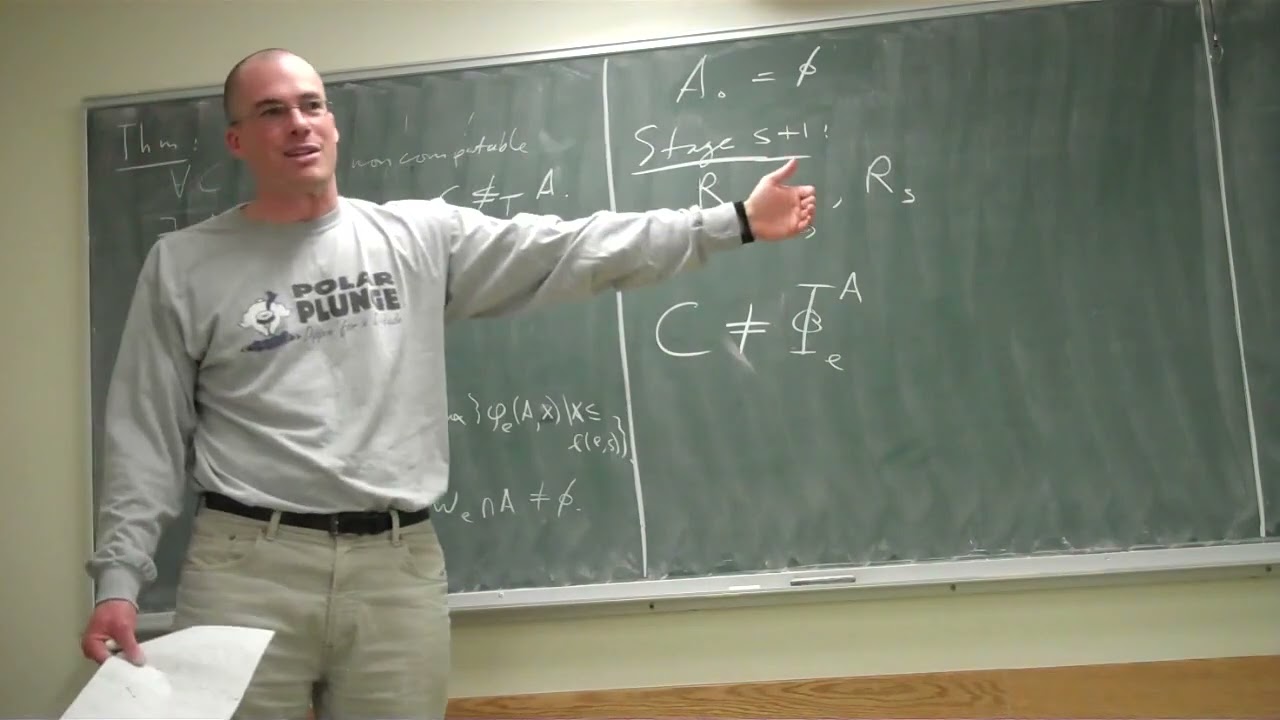 Understanding Computability Theory: Lecture 26 with Bart Kastermans π₯οΈ