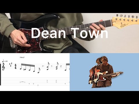 Vulfpeck - Dean Town (guitar cover with tabs & chords)