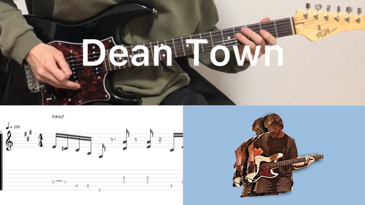 Vulfpeck - Dean Town (guitar cover with tabs & chords)
