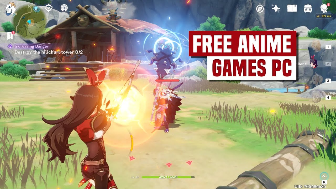 Top 10 Free Anime Games for PC 🎮