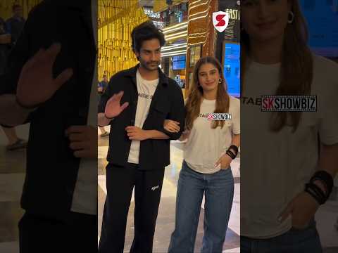 Rasha Thadani & Aaman Devgan Clicked Today ❤️ #shorts #rashathadani #aamandevgan #bollywood #azaad