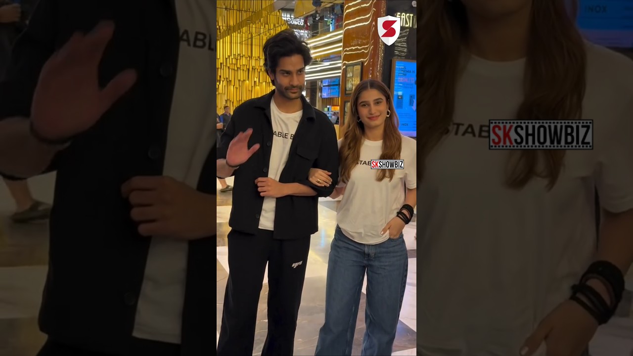 Rasha Thadani & Aaman Devgan Spotted Today ❤️