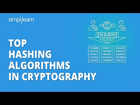 Top Hashing Algorithms In Cryptography | MD5 and SHA 256 Algorithms Explained | Simplilearn