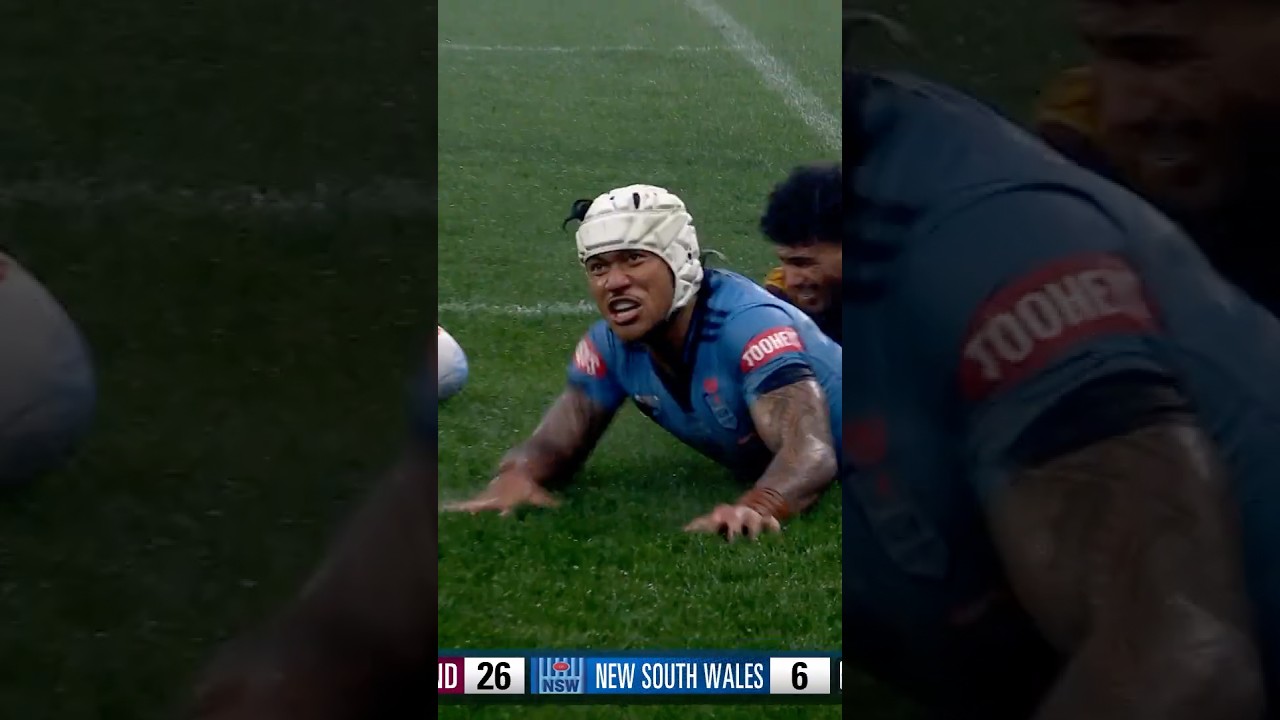 To'o Sparks Excitement for the Blues in Game 2 of State of Origin 🏉