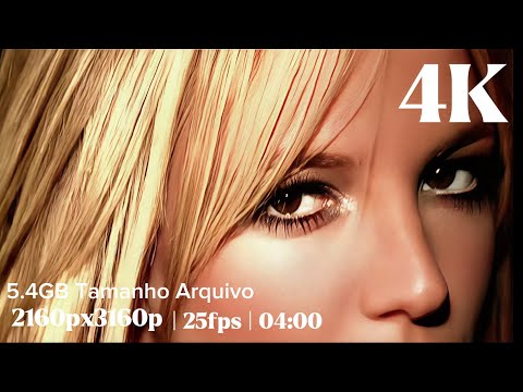 Britney Spears - Overprotected Darkchild_Official Vídeo 2001(4K 2160p UHD)