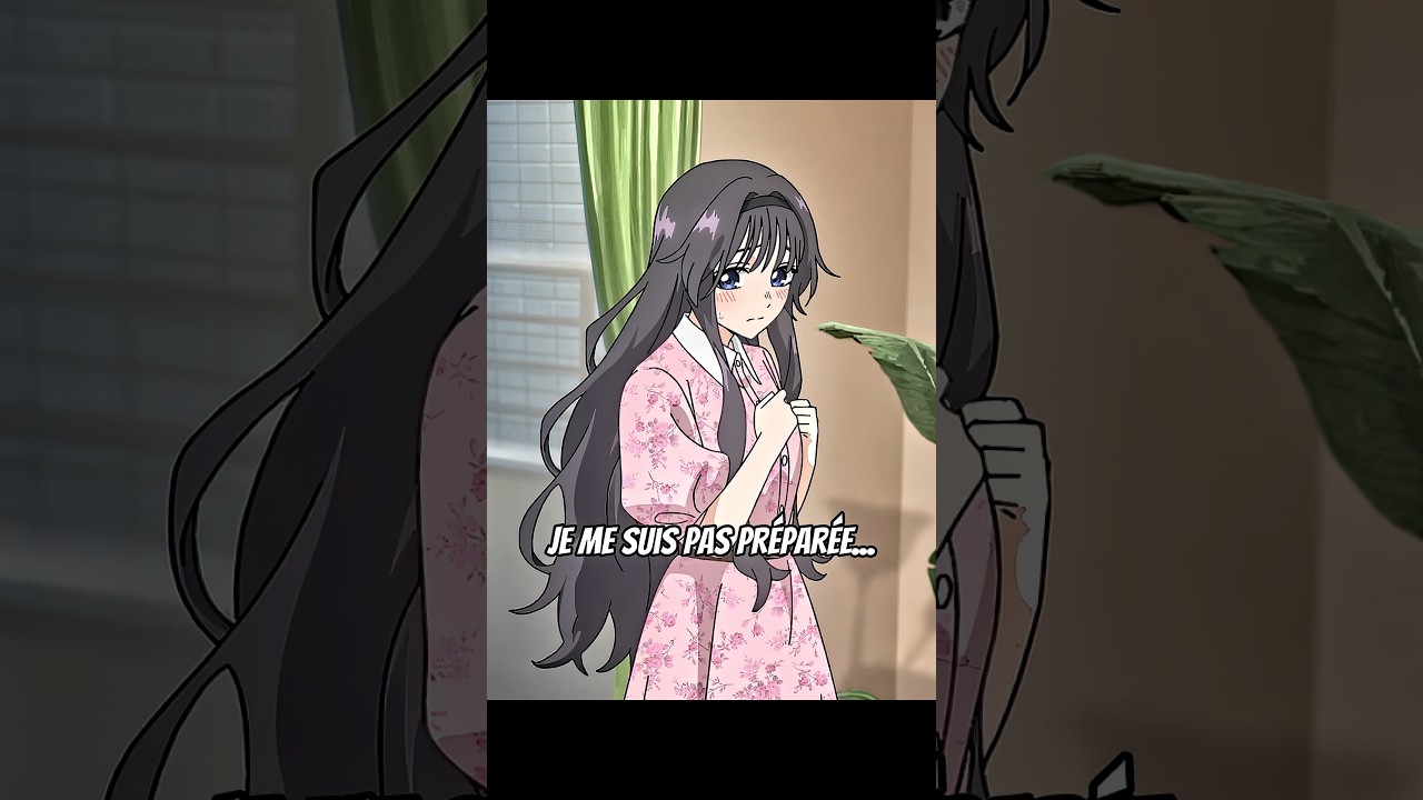Elle cherche à impressionner son crush dans une histoire d'anime