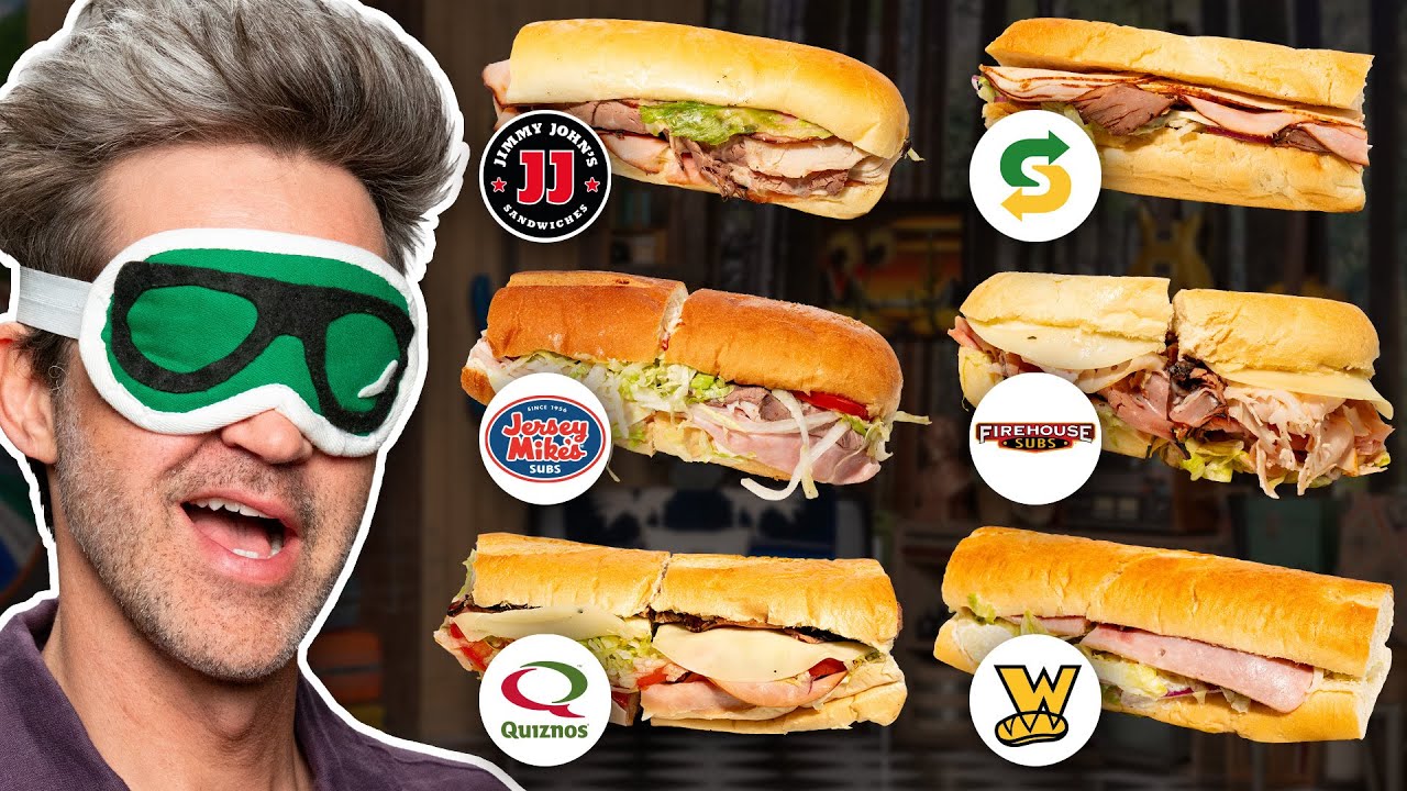 Blind Sub Sandwich Taste Test 🍽️